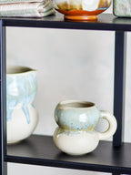Luna - Taza - Azul - Gres