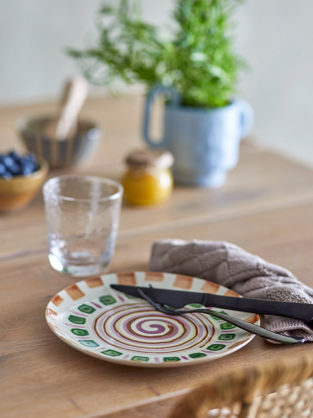 Shama - Plato - Multicolor - Gres