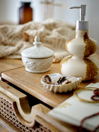 Pauline - Tarro Con Tapa - Natural - Gres