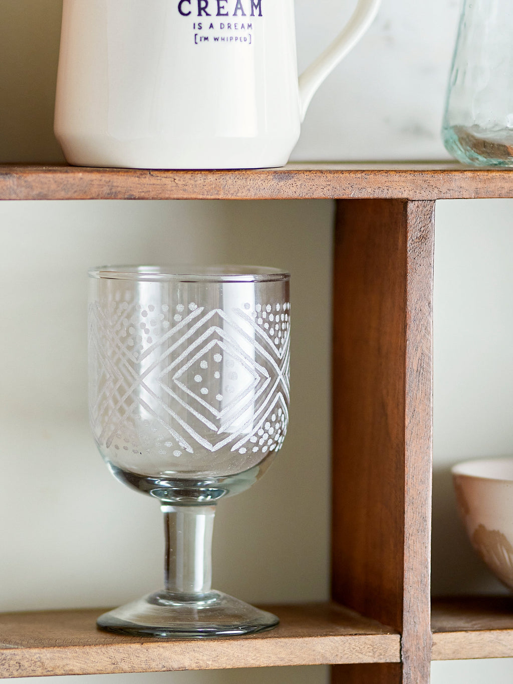 Kiyomi - Lot de 6 Verres À Vin - Transparent - Verre Recyclé