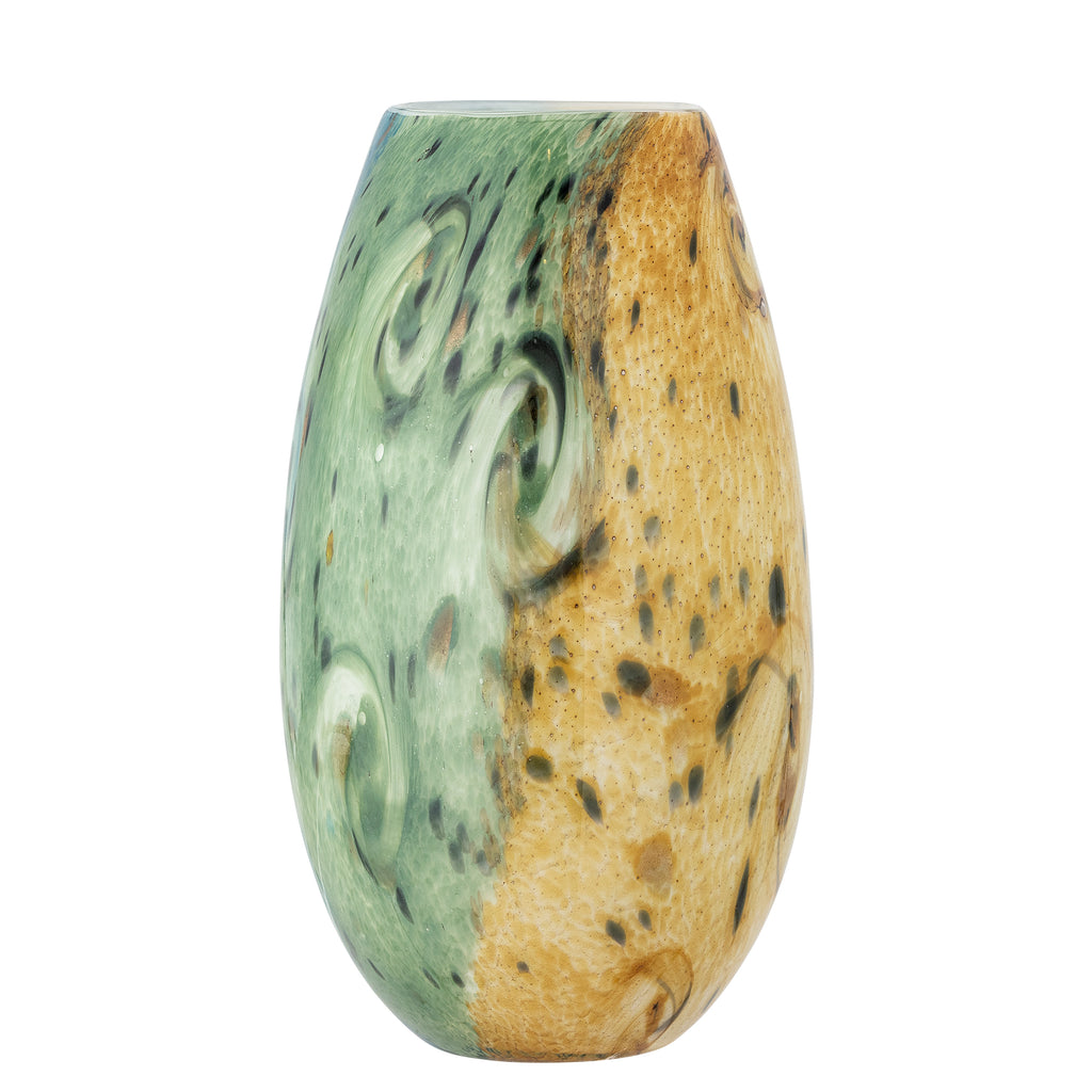 Kalian - Vase - Blue - Glass
