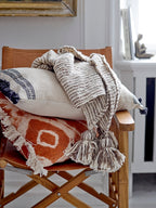 Ester - Cushion - Orange - Cotton