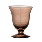 Florentine - Wine Glass - Brown - Recycled Glass