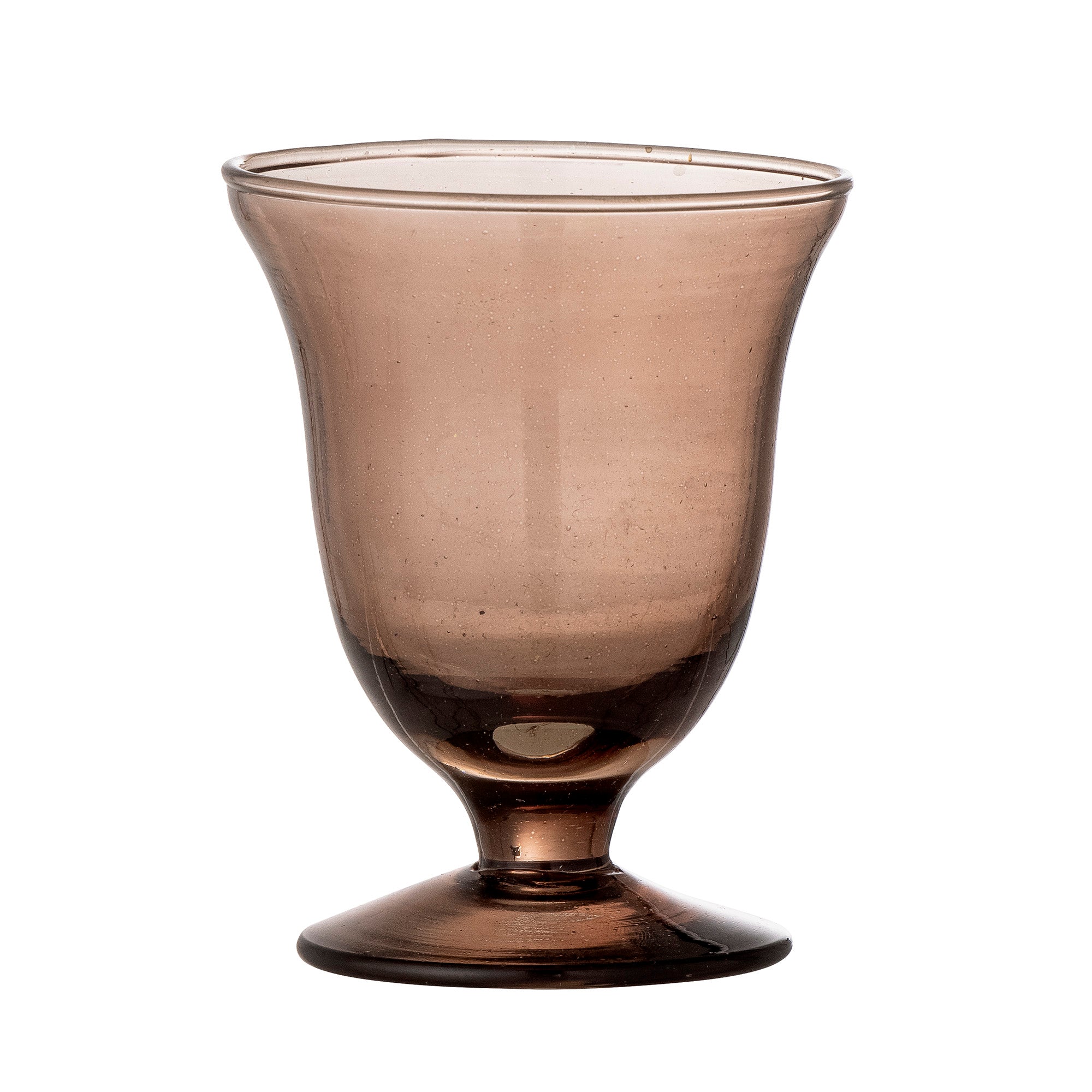 Florentine - Lot de 12 Verres À Vin - Marron - Verre Recyclé