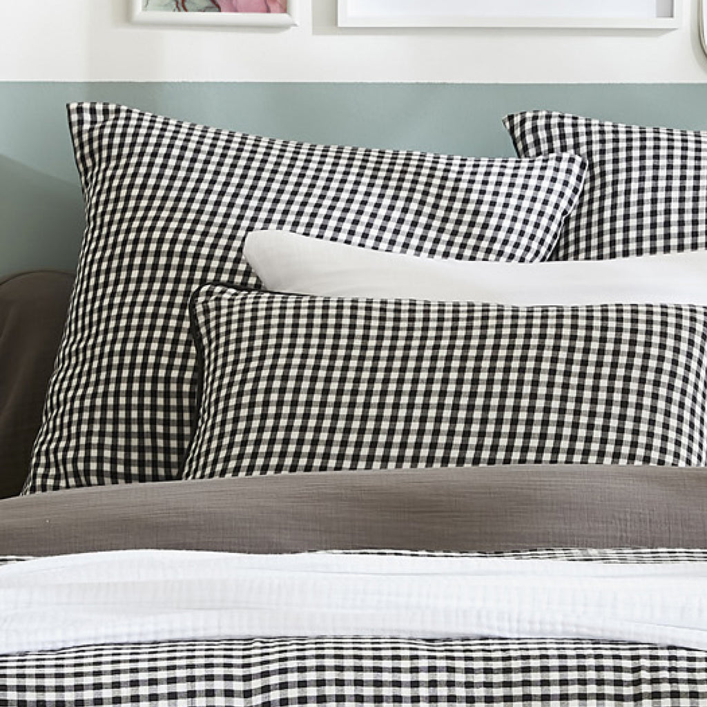 Vickie - Pillowcase - Cotton Gauze - Truffle