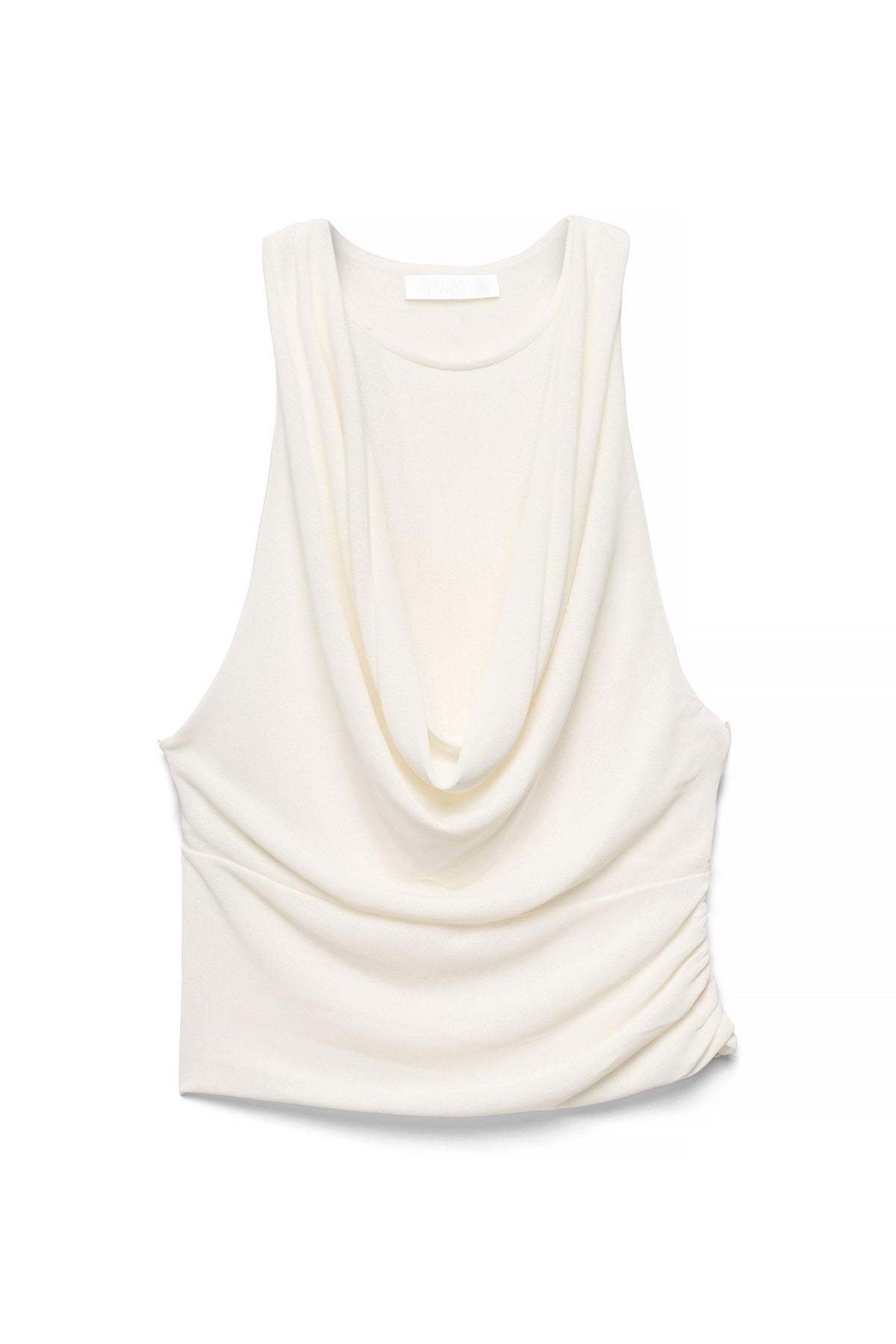 Top de punto racerback - Crema