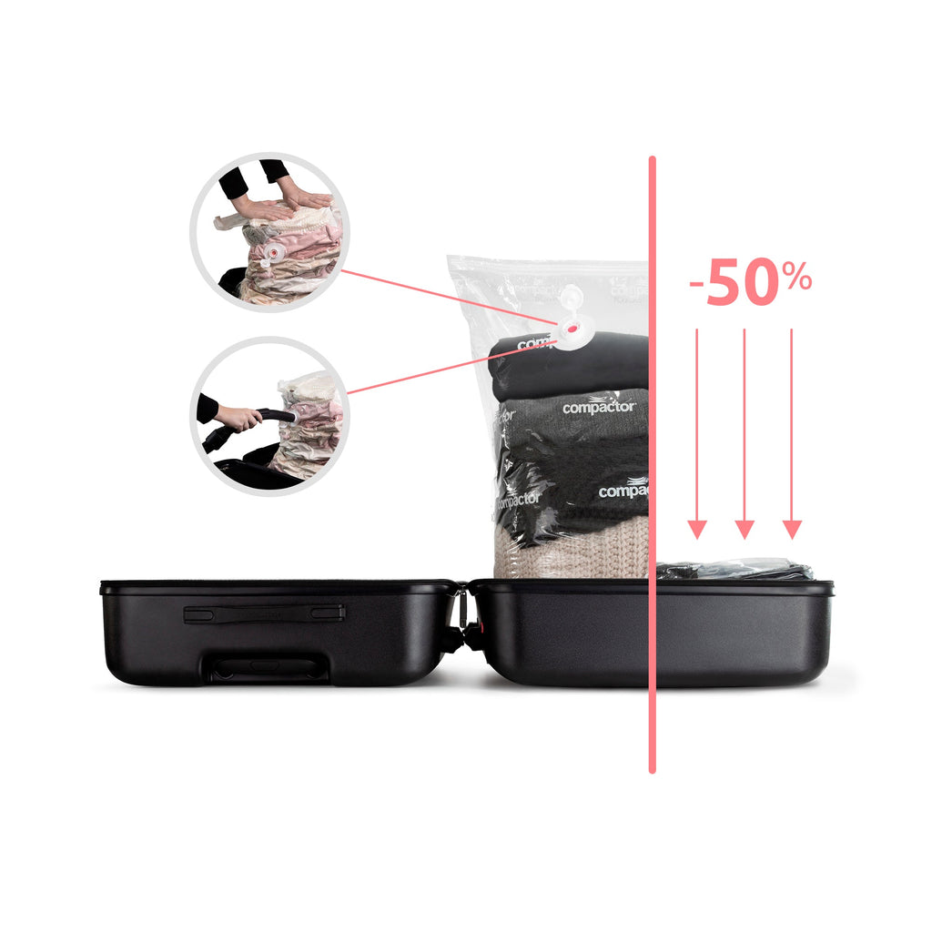 Grande Valise Gain De Place Xl