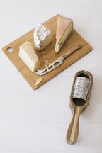 Râpe À Fromage En Acacia - Marron