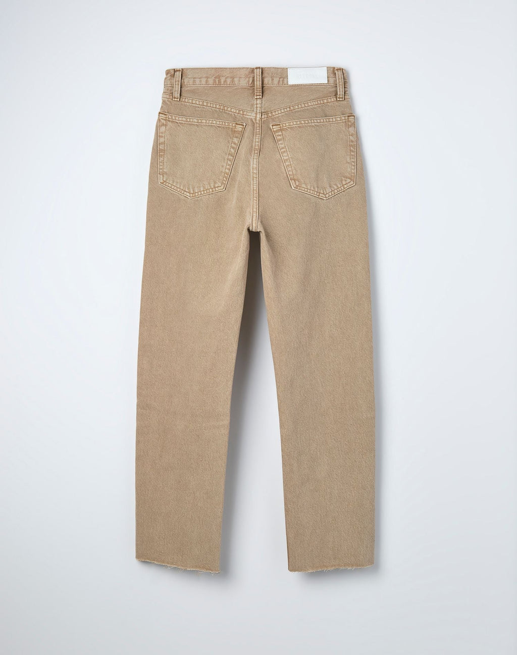 Jean 70S Stove Pipe - Washed Khaki