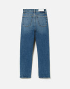 90S High Rise Extra Crop Jeans - Mid 70S