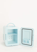 Fridge Mini Box - Mini Réfrigérateur Avec Fonction Chaud/Froid 4 L - Bleu Pastel