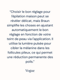 reassurance braun pulsed light