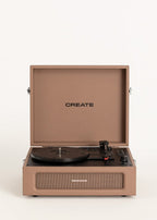 Retro Record Player - Bluetooth/USB/SD/MicroSD/MP3 Retro Record Player - Moka