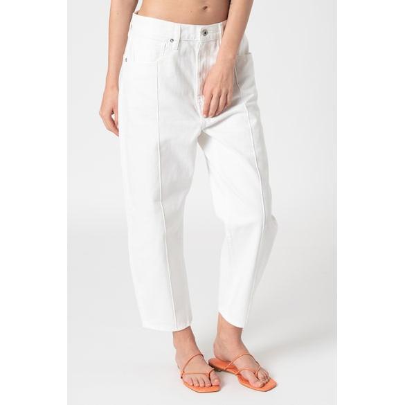 Jean Relaxed Taille Haute Levi's Blanc
