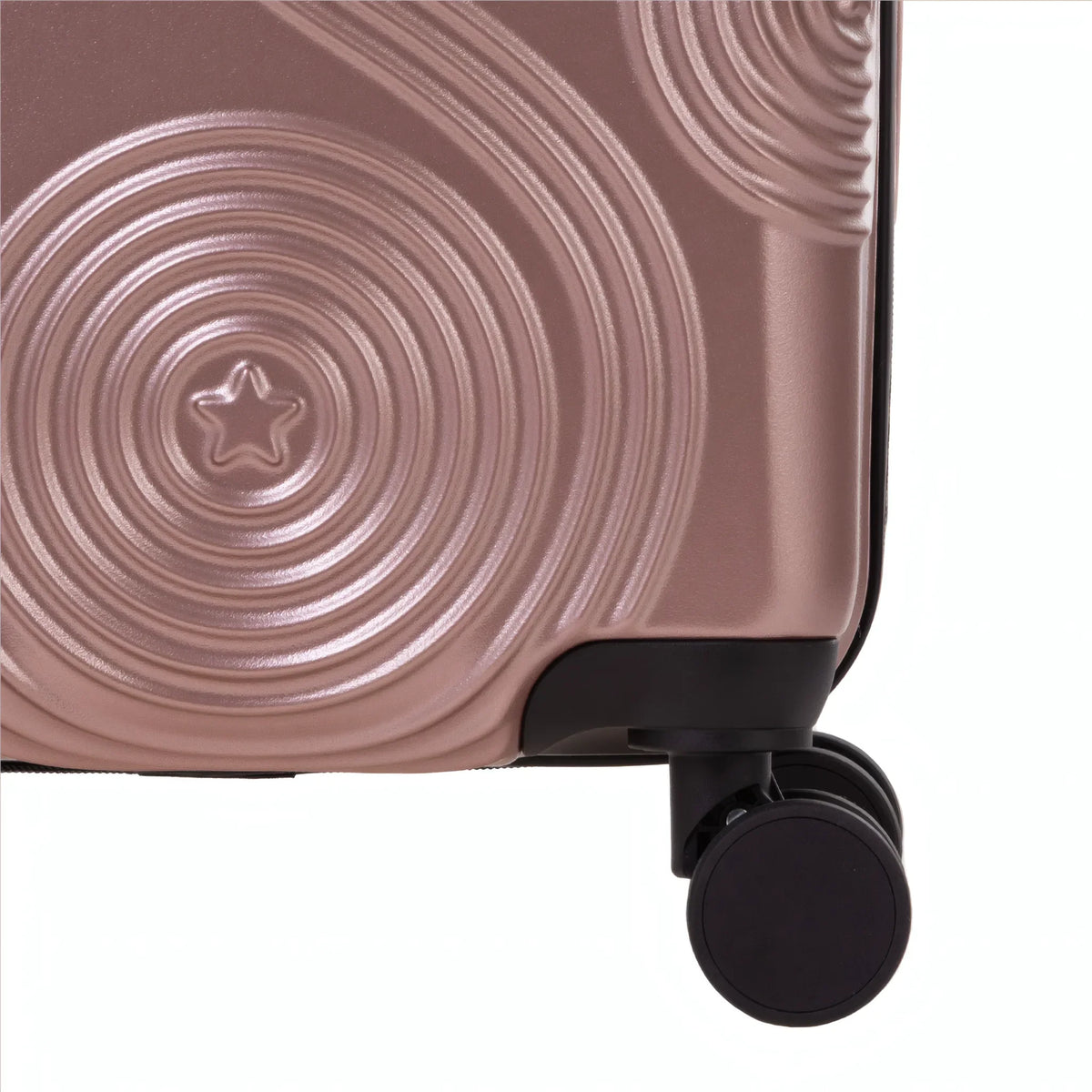 Set of 3 Rafale Gps Suitcases - Rose Gold