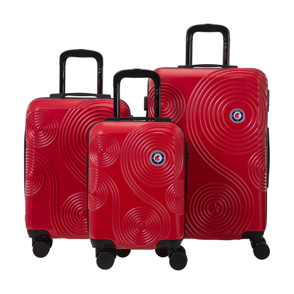Set Van 3 Koffers Rafale Gps - Rood