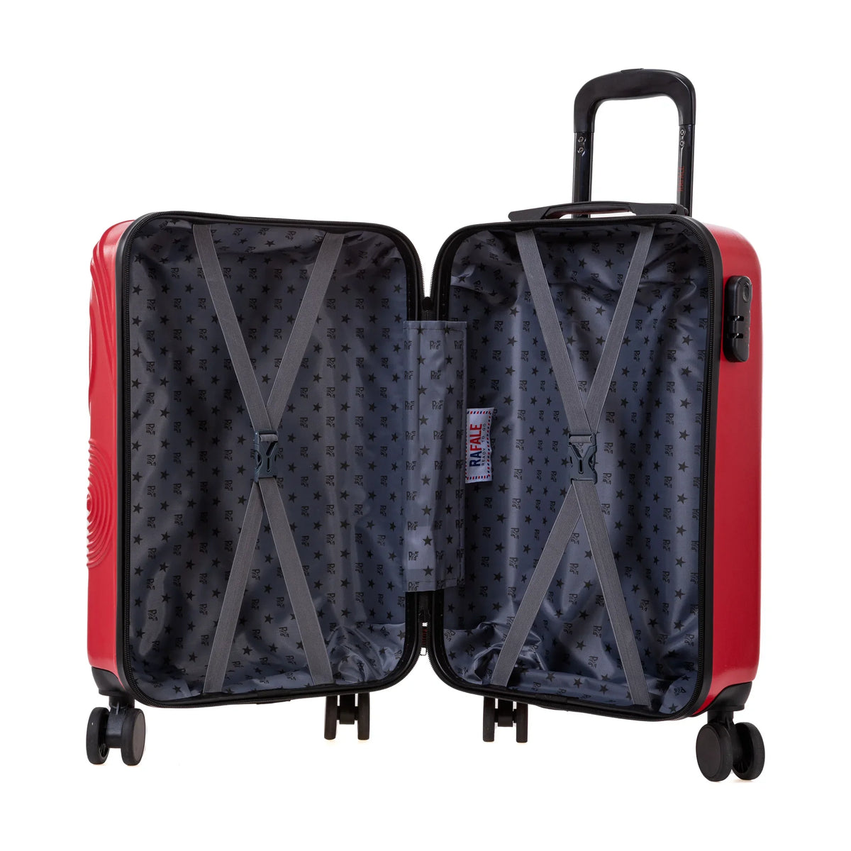 Set De 3 Valises Rafale Gps - Rouge