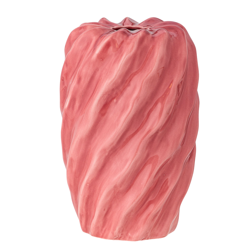 Rowena - Vase - Rose Poudré - Grès