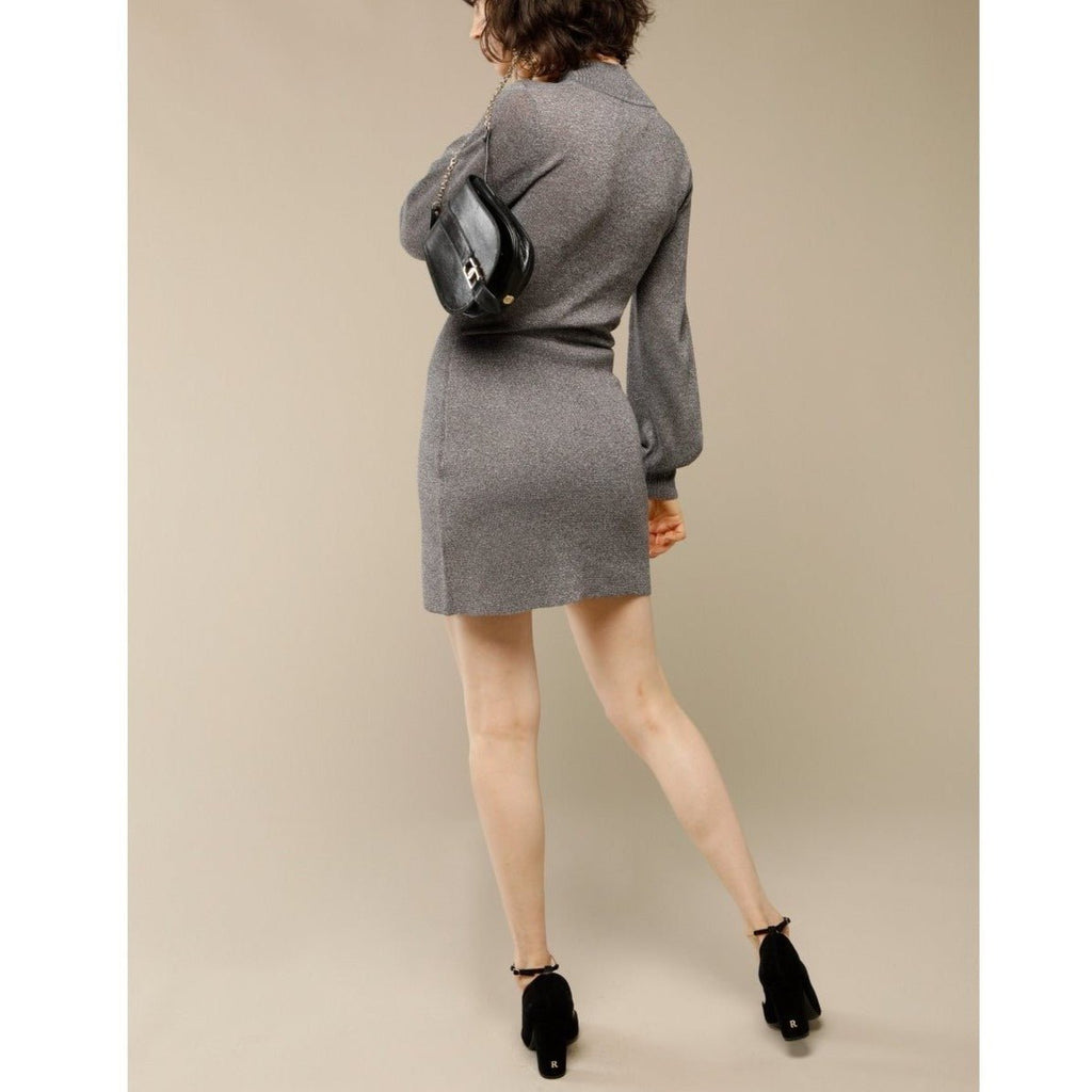 Vestido Alma - Punto Lurex Gris