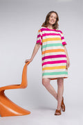 Vestido Amalia Rayas Ettore Policromo