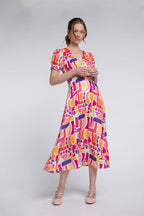 Anna Ettore Polychrome Dress