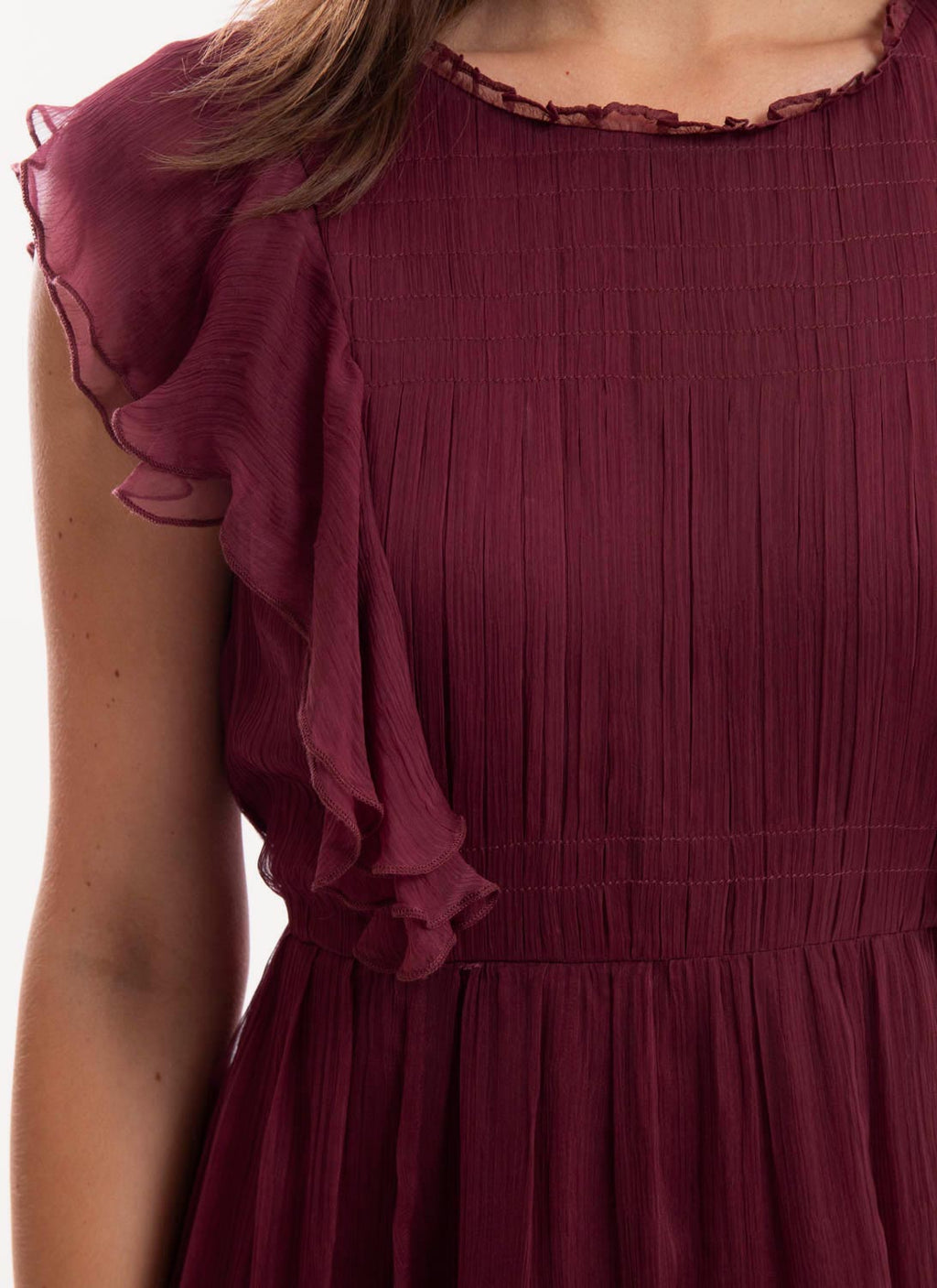 Caroll - Aurelia Dress - Plain Peony - Women