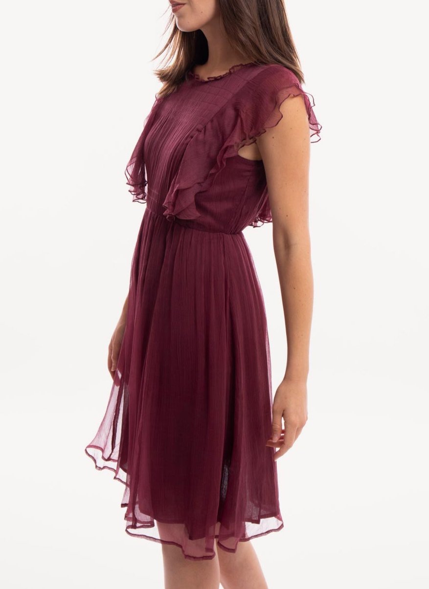Caroll - Aurelia Dress - Plain Peony - Women