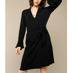 Rouje - Robe Brooke - En Crèpe Noir