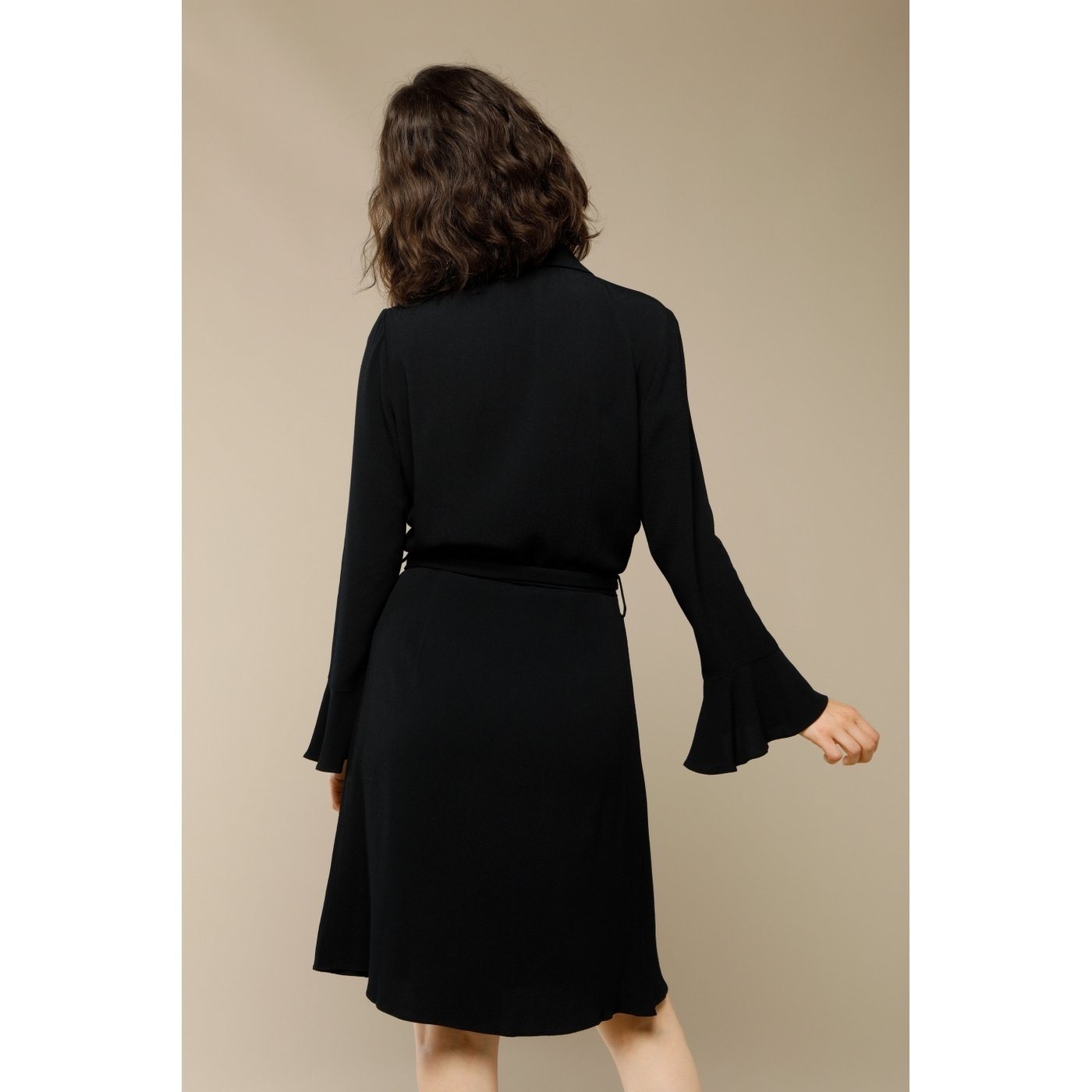 Rouje - Robe Brooke - En Crèpe Noir