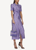 Rabanne - Shirt Dress - Violet - Women
