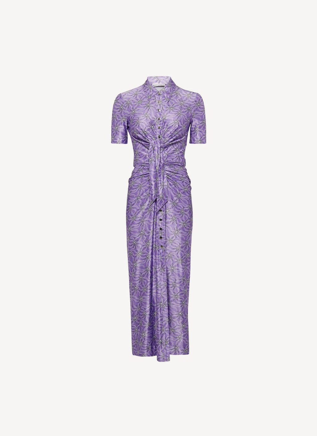 Rabanne - Shirt Dress - Violet - Women