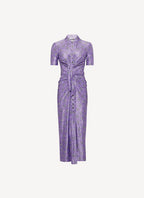Rabanne - Shirt Dress - Violet - Women
