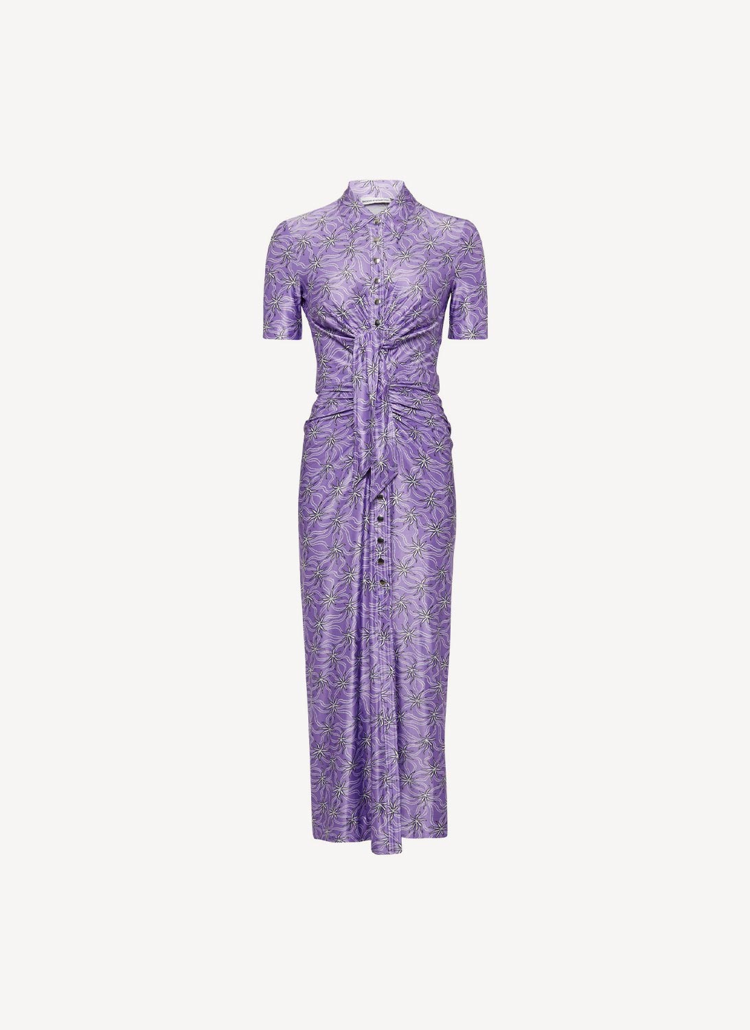 Rabanne - Shirt Dress - Violet - Women