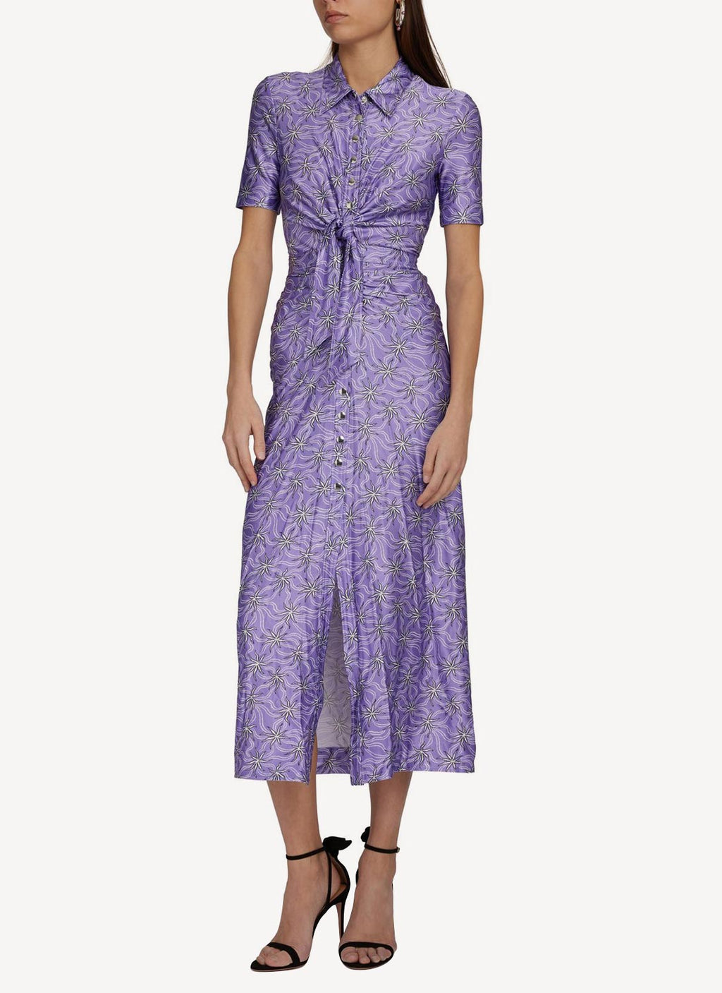 Rabanne - Shirt Dress - Violet - Women