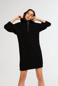 Claudie Pierlot - Robe En Maille Mamma - Noir