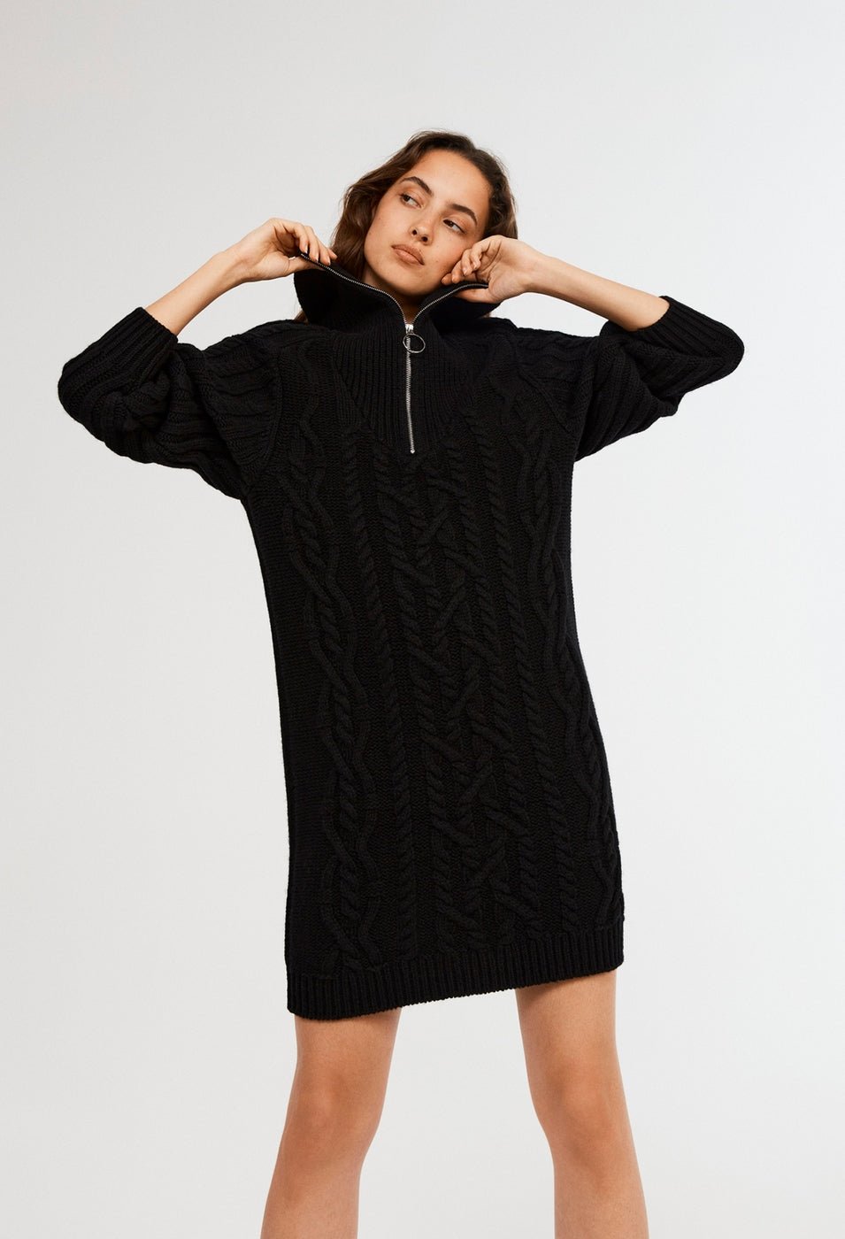 Claudie Pierlot - Robe En Maille Mamma - Noir