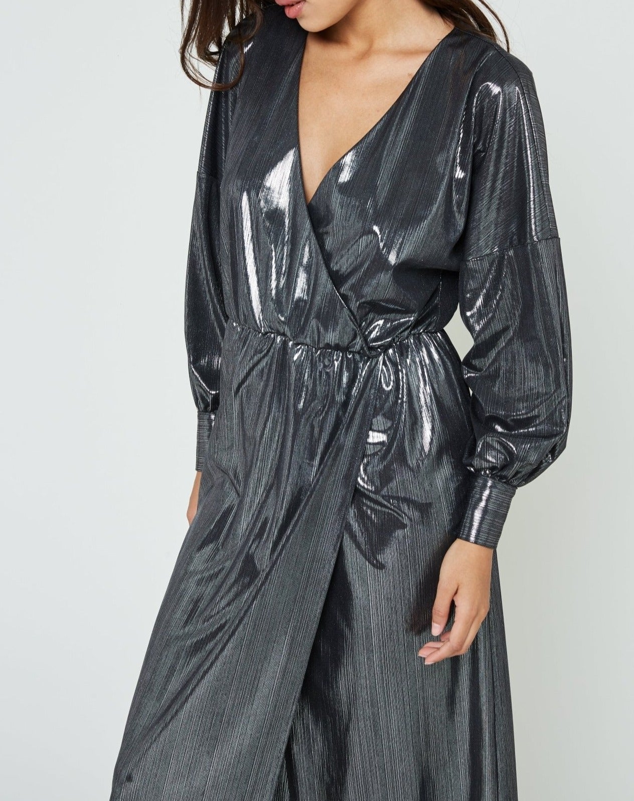 Modetrotter - Vestido Eole Kelari - Negro