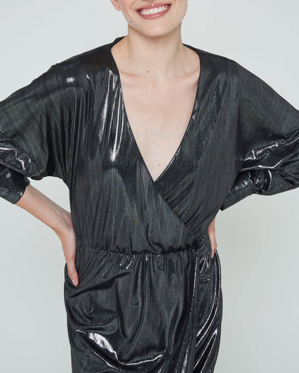 Modetrotter - Vestido Eole Kelari - Negro