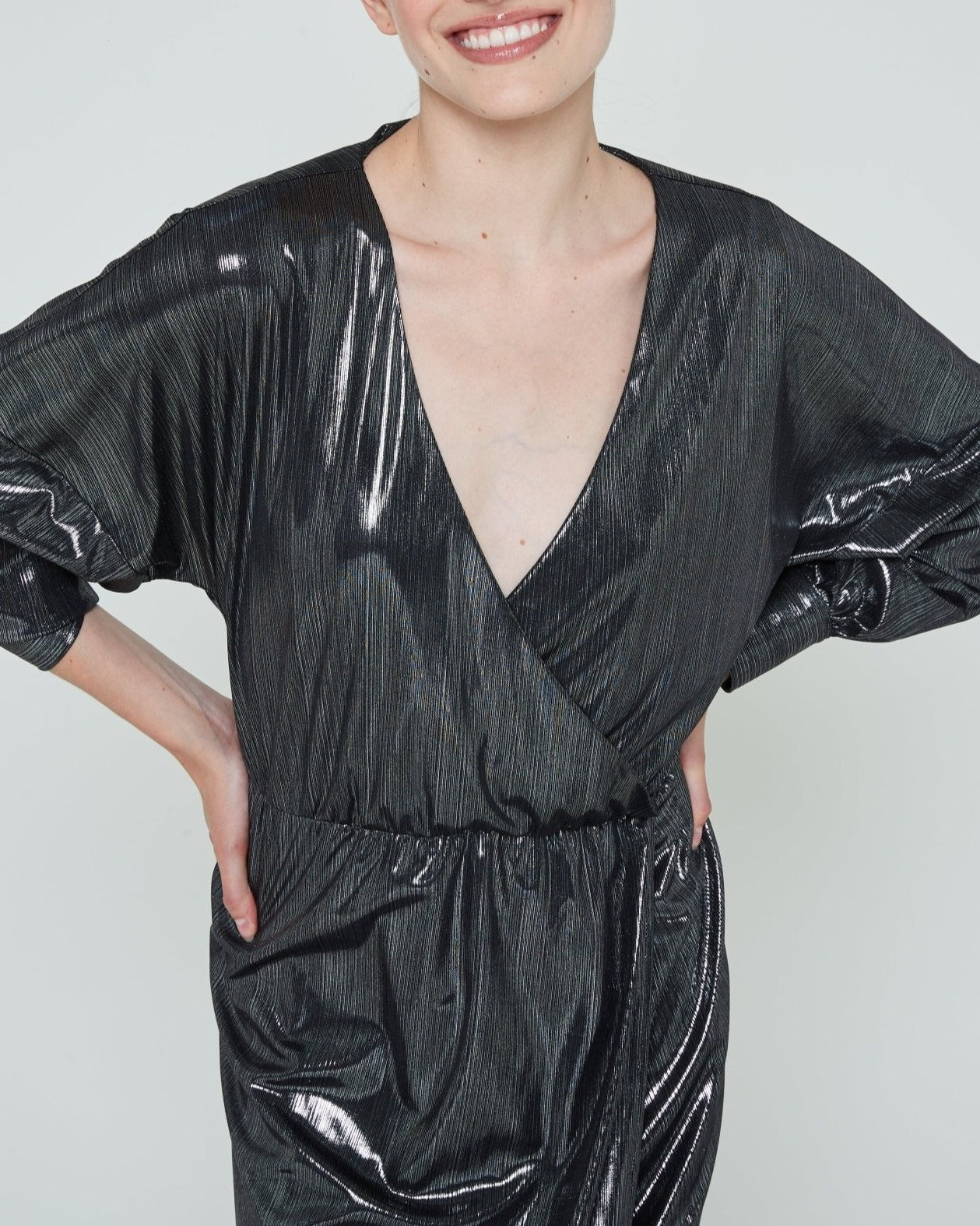 Modetrotter - Vestido Eole Kelari - Negro
