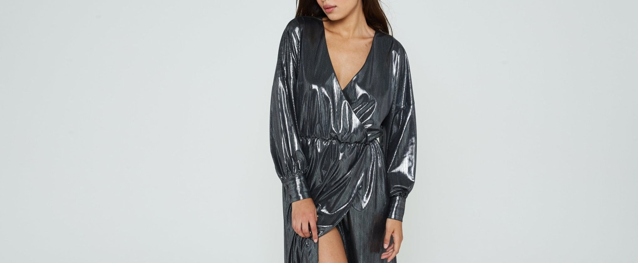 Modetrotter - Vestido Eole Kelari - Negro