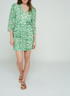Modetrotter - Robe Genna Kelso - Vert