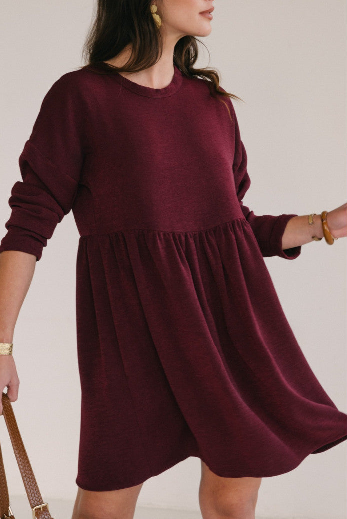 Robe Janette Izora Bordeaux