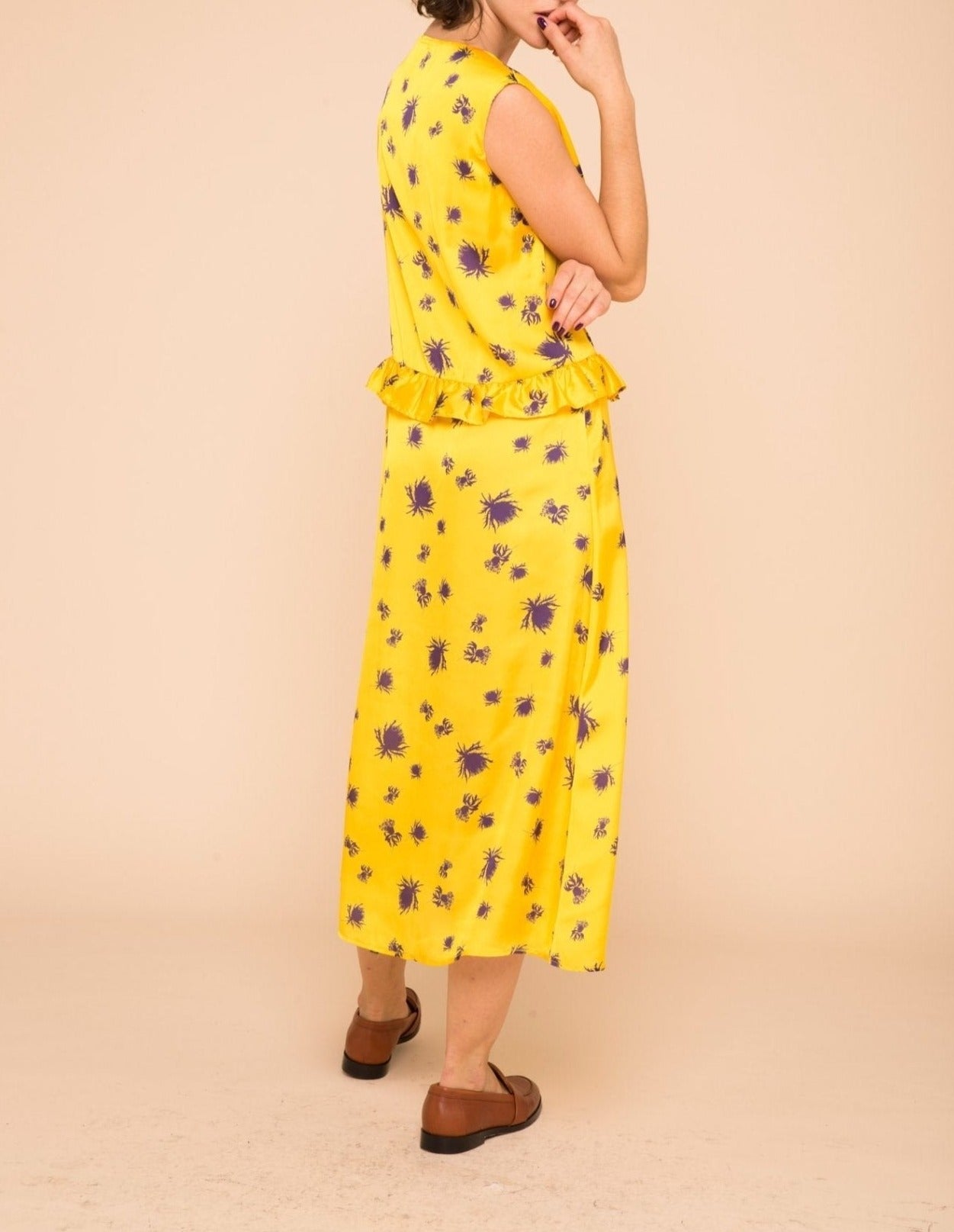 Modetrotter - Robe Lanzo Tumel - Jaune