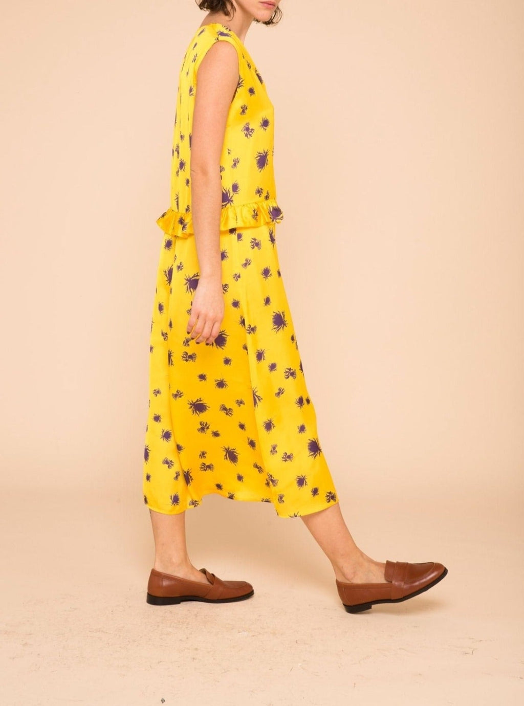 Modetrotter - Robe Lanzo Tumel - Jaune