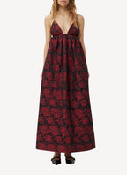 Sélection PAP Luxe - Ganni - Vestido - Rojo - Mujer