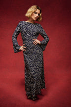 ROBE ELISABETH BLUE DICE