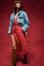 ROBE LOULOU RED DICE