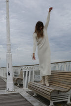 Plume Paris - Vestido Punto Uma - Crudo