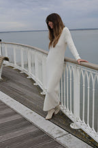 Plume Paris - Vestido Punto Uma - Crudo