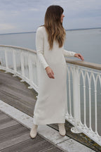 Plume Paris - Vestido Punto Uma - Crudo